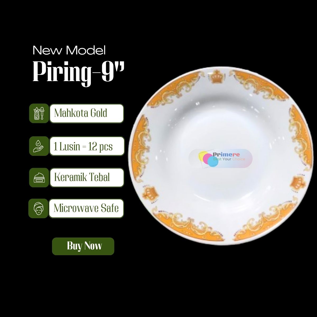 Aesthetic Ceramic Plates Set 1 Dozen / Glass Dinner Plates 1/2 Dozen