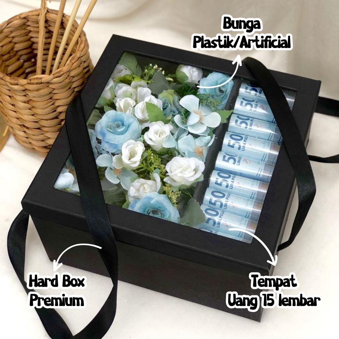 kado ulang tahun untuk cewek money box buket uang kado wisuda ulang tahun pernikahan box warna hitam u…