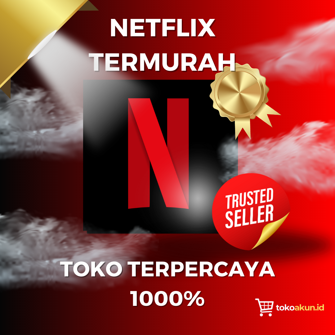 NETFLIX PREMIUM TERPERCAYA AMAN ANTILIMIT Harga 14,900 rupiah*Gratis Ongkir