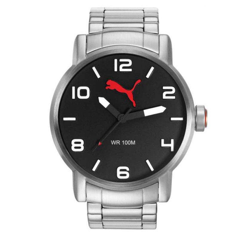 black puma watch