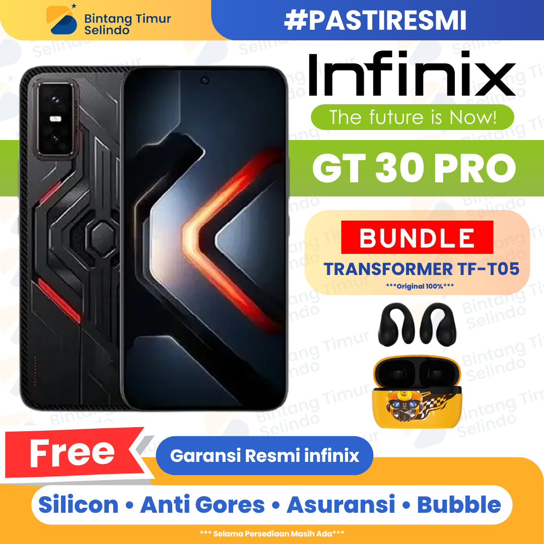 Infinix GT 30 Pro 5G 8/256GB & 12/512GB - Garansi Resmi 1 Tahun Harga  3,785,000 Ringgit*Penghantaran Percuma