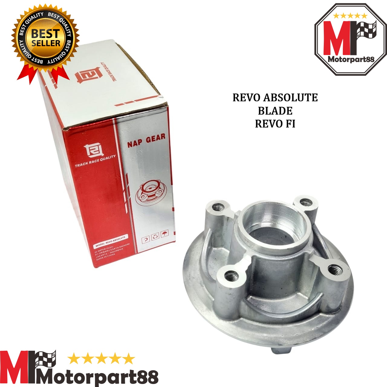 TRQ Revo absolute blade Revo fi TRQ rear gear nap Holder Harga 58,900 rupiah*Gratis Ongkir