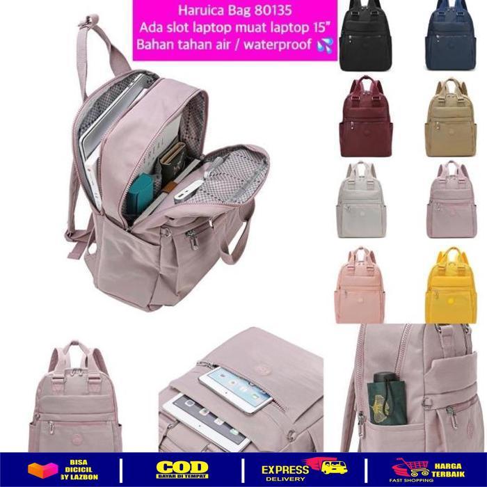 HARUICA BAG 80112 - Ransel Wanita - Backpack Wanita - Tas sekolah