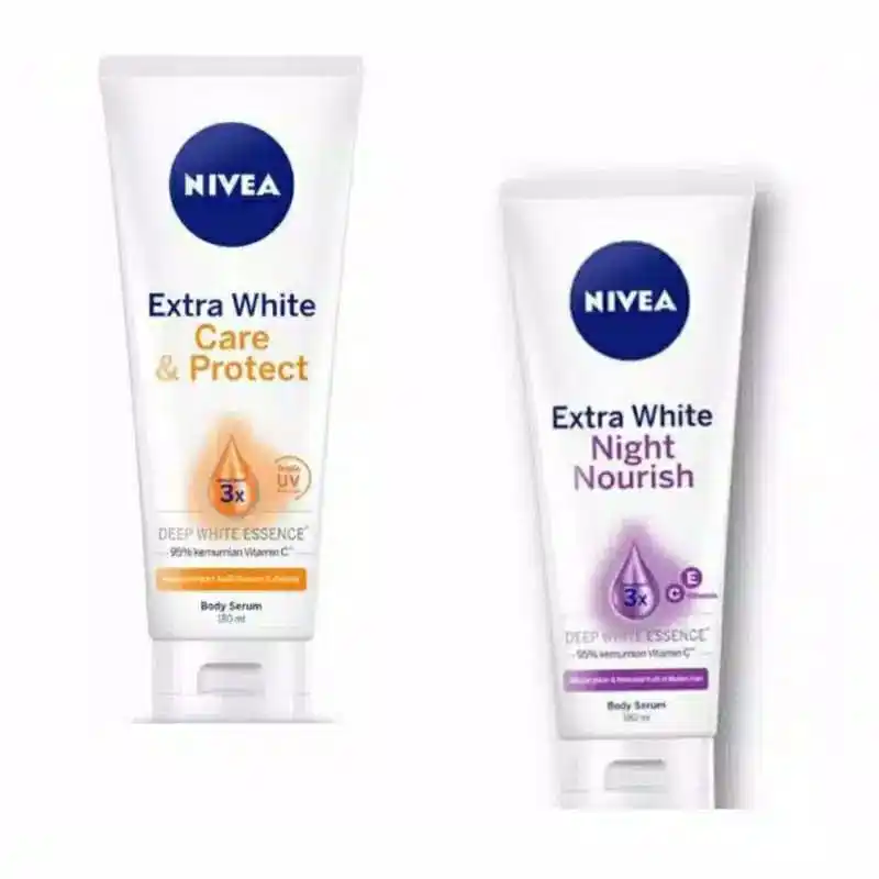 nivea body serum care & protect