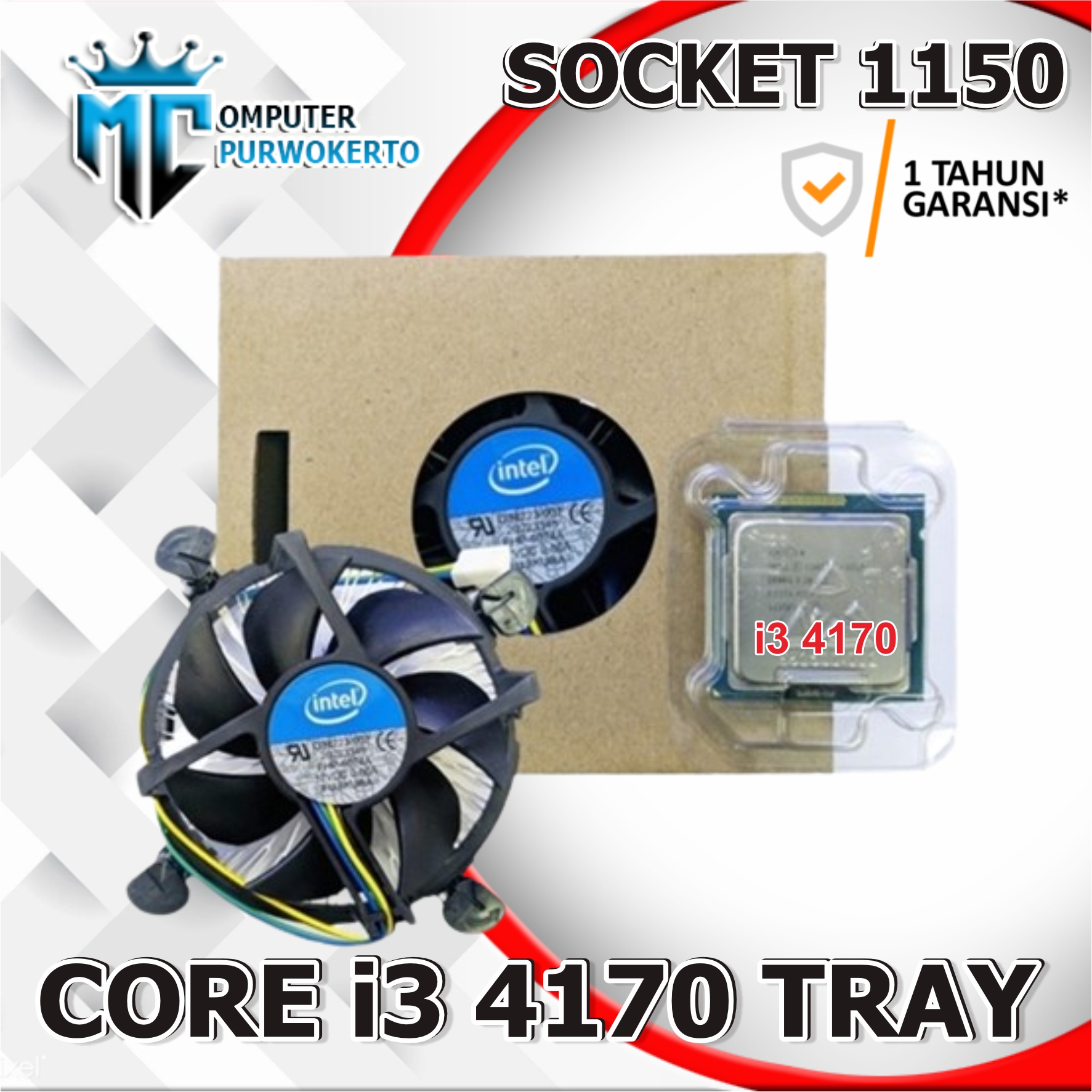 Processor Intel LGA 1150 Core I3 4170 Dan Fan Intel Lazada Indonesia