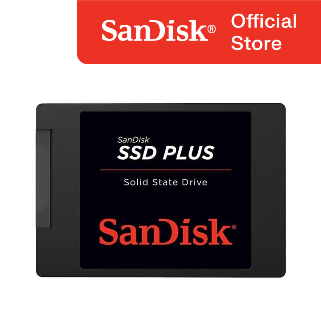 SanDisk SSD Plus 1TB Ssd 1Tb Untuk E-Commerce Storage Capacity 1Tb