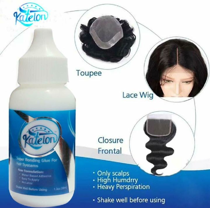 Katelon Lace Wig Glue Lem Wig Toupee Cair /Lem Cair Toupee