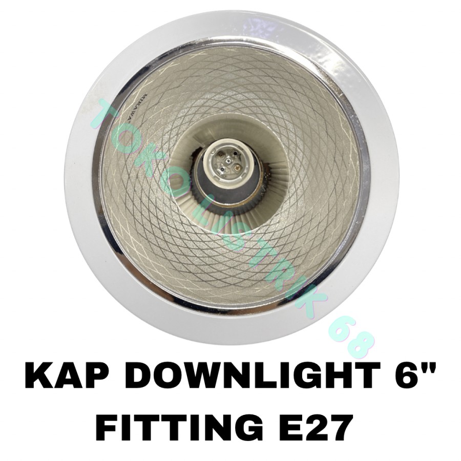 Fitting downlight on sale 6 inch