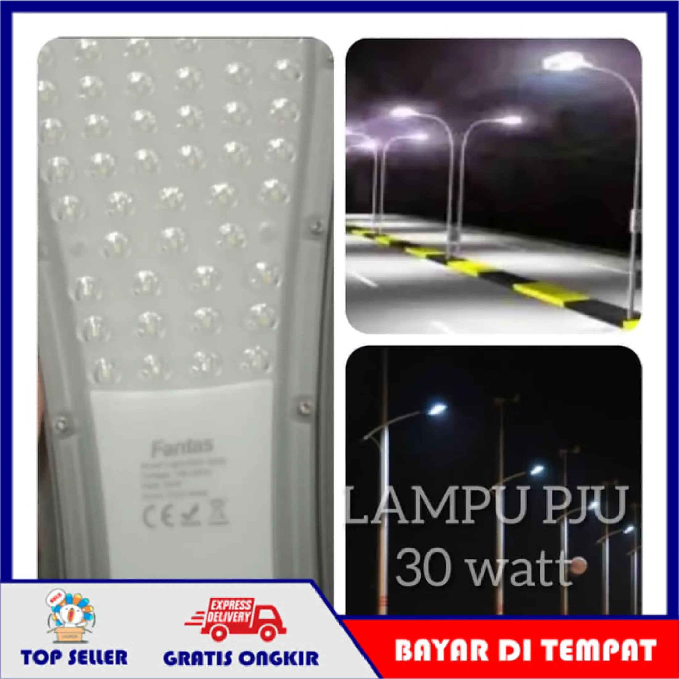 Lampu Led Pju Smd Penerangan Jalan Umum 30w 30 Watt 30watt Garansi Lazada Indonesia