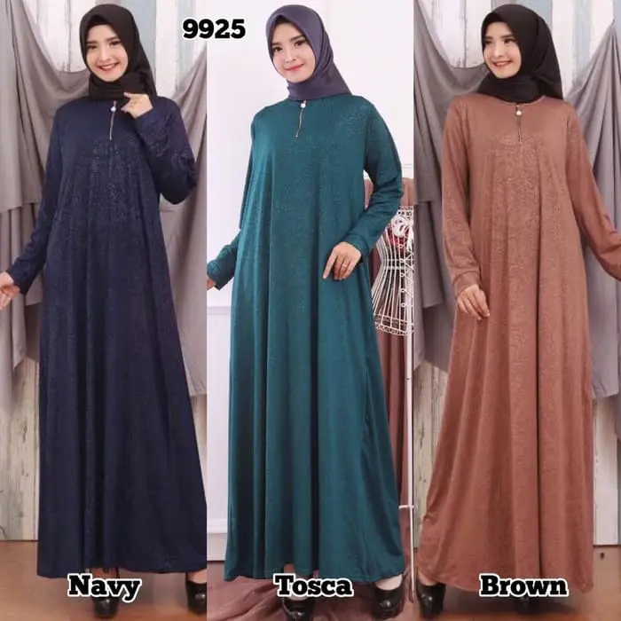 Pakaian Kondangan Modern Murah Trendy Baju Wanita Simple Cantik Kekinian Trend Gamis Model Terbaru 2020 Dress Ibu Lebaran Modis Syari Busana Masa Kini Casual Baru Gaun Pesta Perempuan Muslimah Gamis Polos Busui