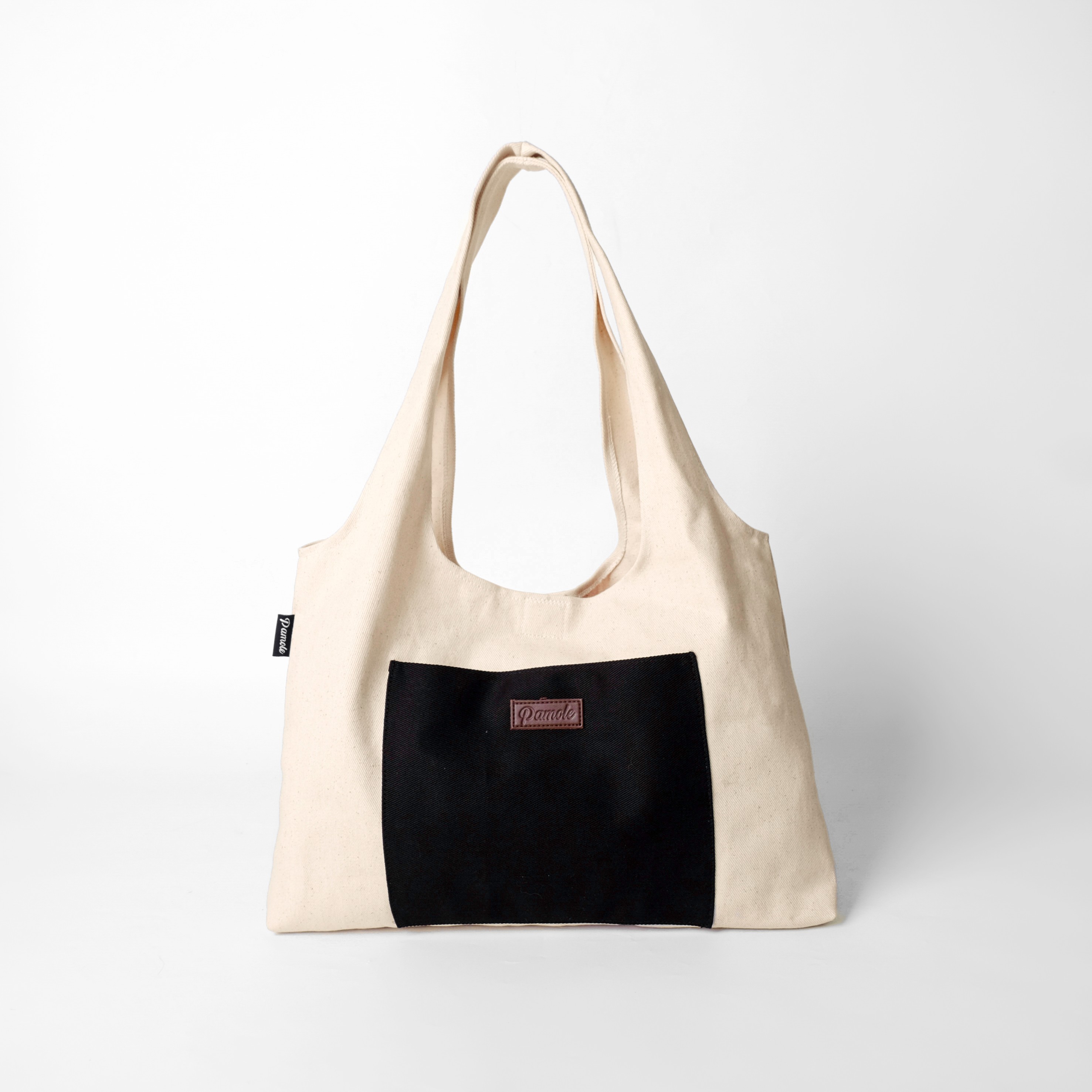Pamole Tas Tote Bag Kanvas Tas Belanja - Naya Series