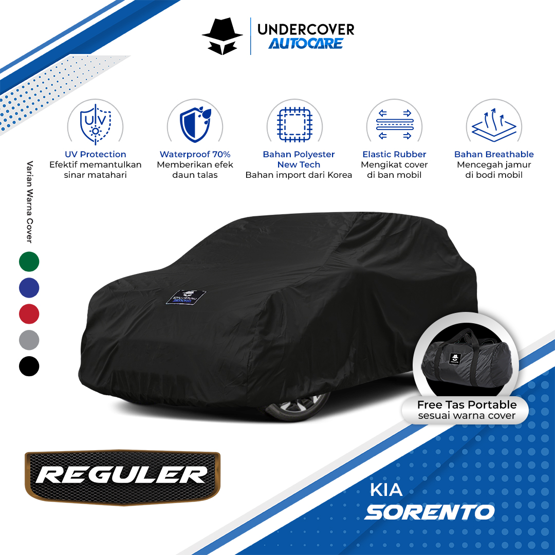 Undercover Autocare - Cover Mobil Kia Sorento Reguler Harga 309,000 rupiah*Gratis Ongkir