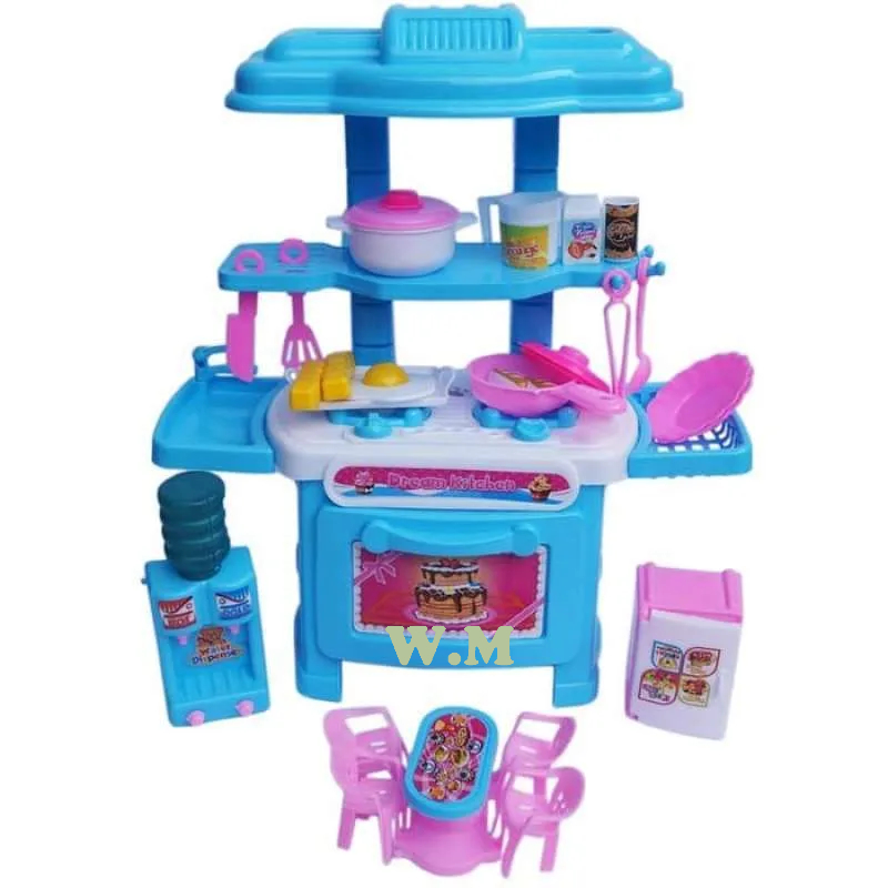 011.. Kitchen Set / Set Dapur Edukasi Masak Masakan Anak Dapur Koki Alat Masak Mainan Cewek Mainan Ana…