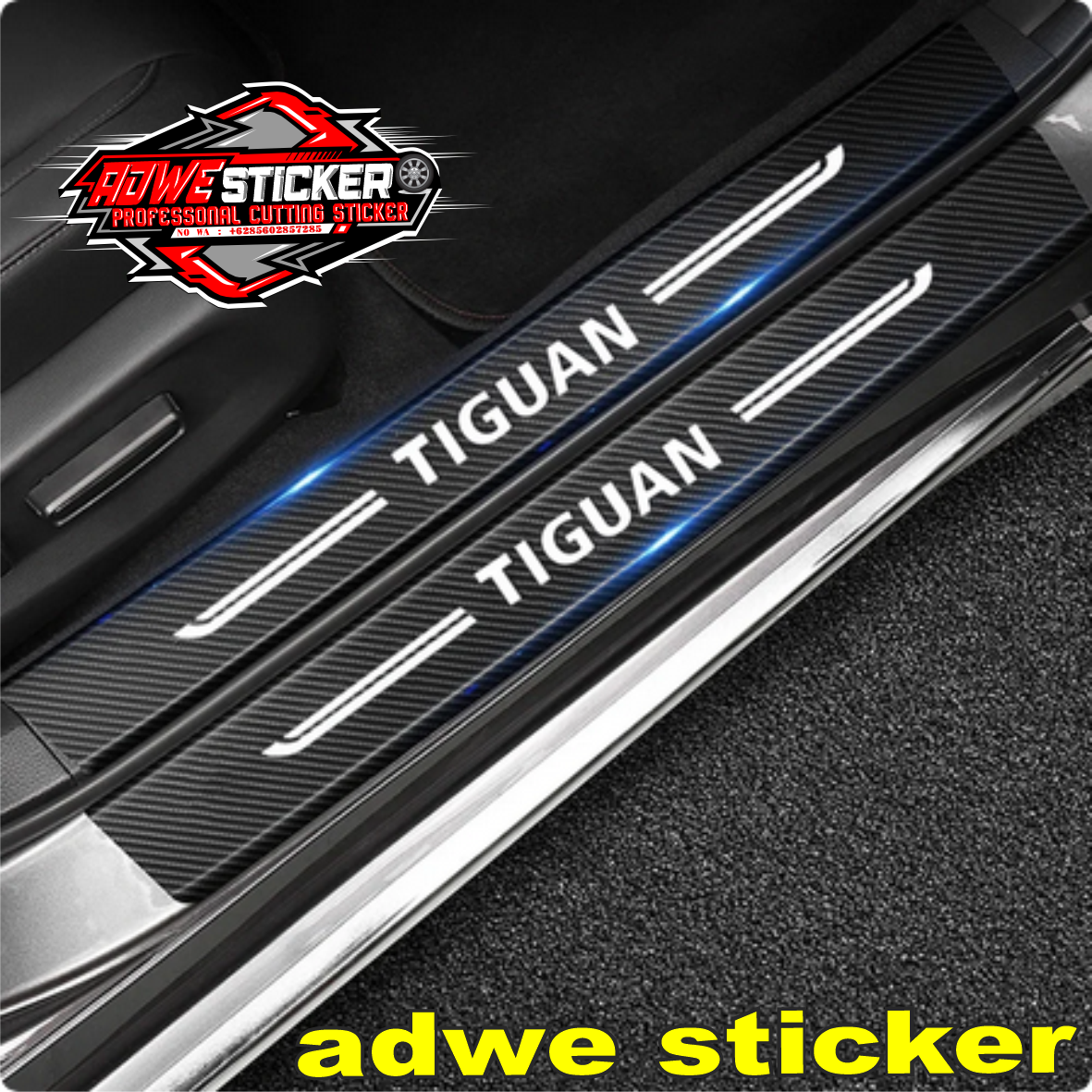 4 pecs stiker carbon 3D stiker pengaman stiker mobil tiguhan toyota all mobil toyota Stickers Carbon Fiber Anti Gores untuk Mobil Harga 30,000 rupiah*Gratis Ongkir