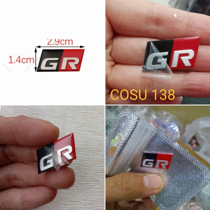 EMBLEM INTERIOR TOYOTA GR GAZOO RACING SPORT PREMIUM.QUALITY Harga 216,000 rupiah*Gratis Ongkir