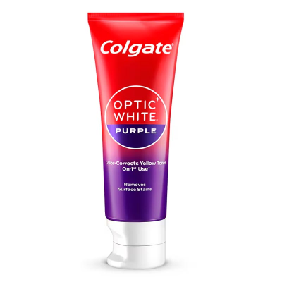 Colgate Optic White Purple Pasta Gigi Pemutih 100 gr