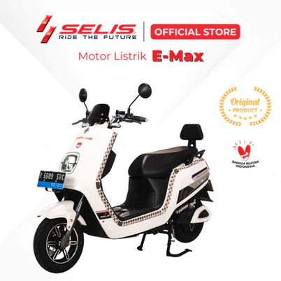 Motor Listrik Selis E-Max Harga 20,900,000 rupiah*Gratis Ongkir
