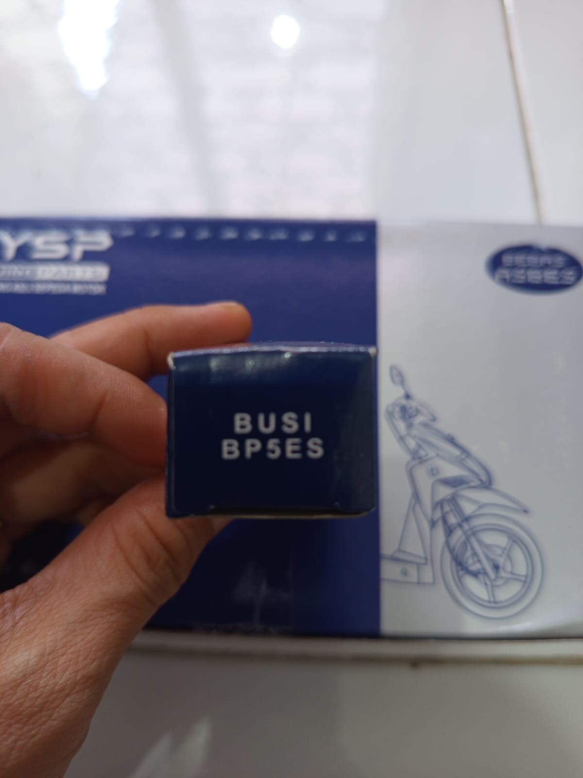 Spark plug bp5es original YSP genuine part Harga 18,550 rupiah*Gratis Ongkir