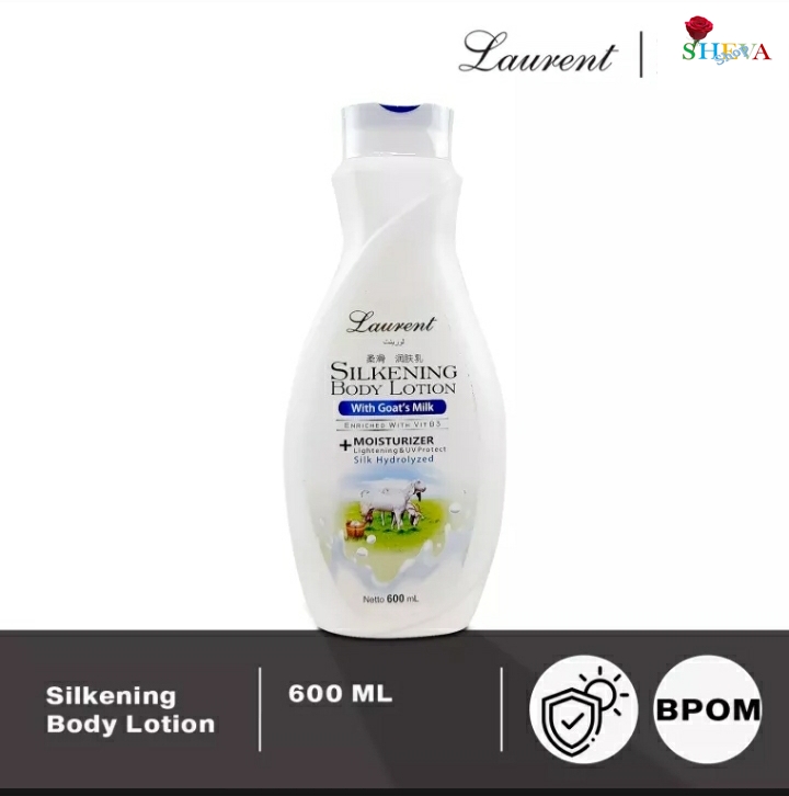 Laurent Silkening Body Lotion Goat's Milk 200ml - 600ml | Lazada
