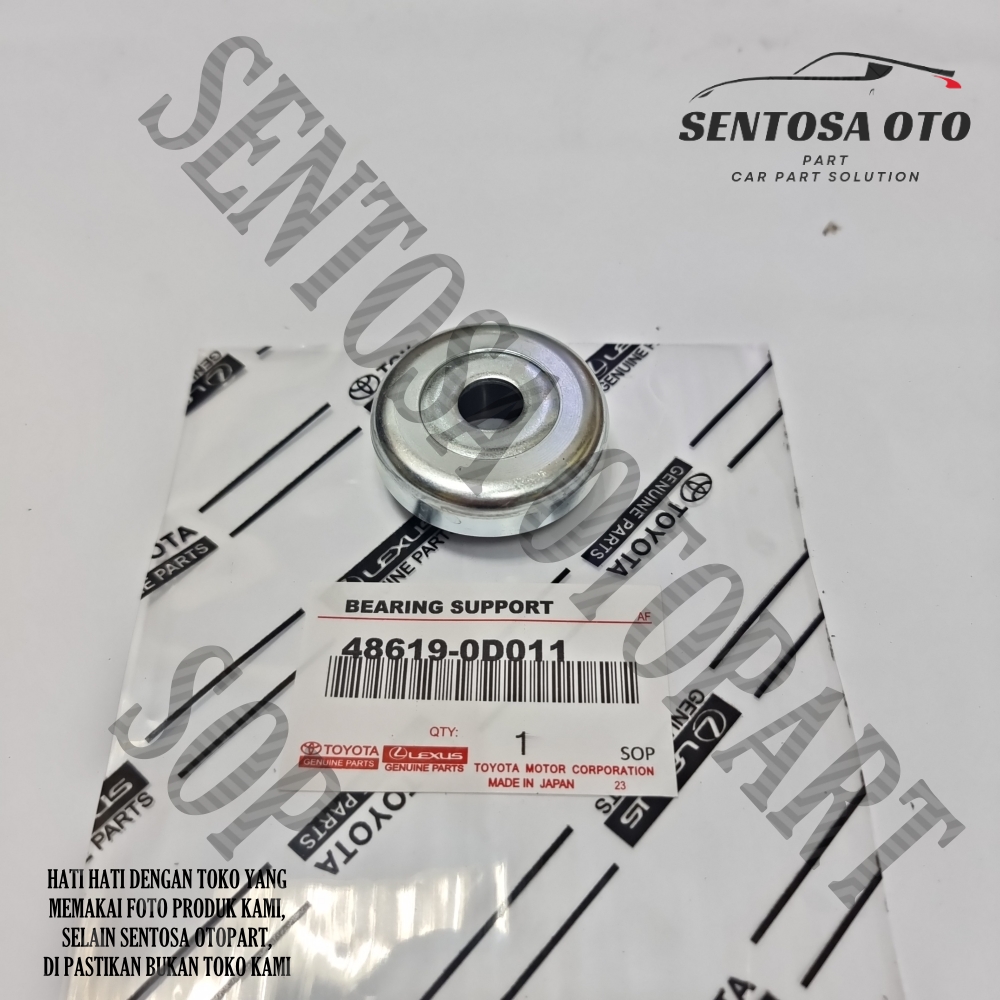 Bearing Support Shock Depan New Vios Vios Gen 2 Original Harga 42,500 rupiah*Gratis Ongkir