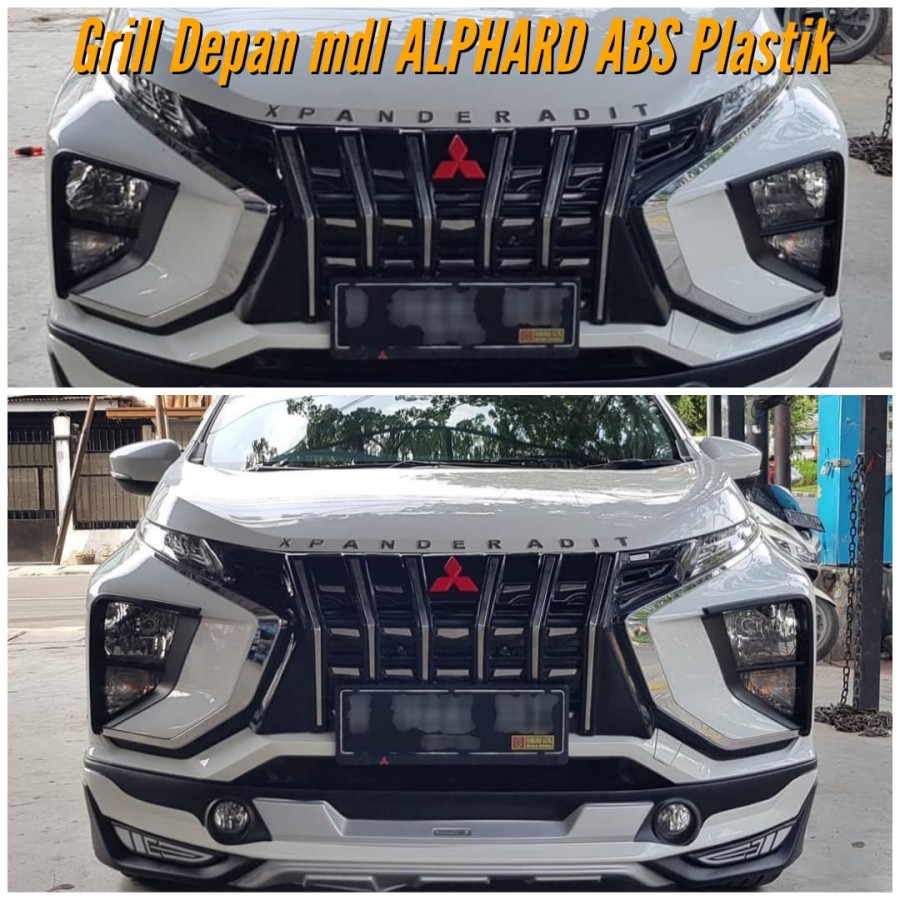Grill Depan Xpander Model Alphard Style Exclusive Harga 1,395,000 rupiah*Gratis Ongkir
