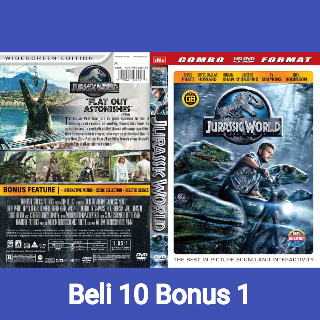 Jual Dvd Jurassic Park Terbaru - Mar 2023 | Lazada.co.id