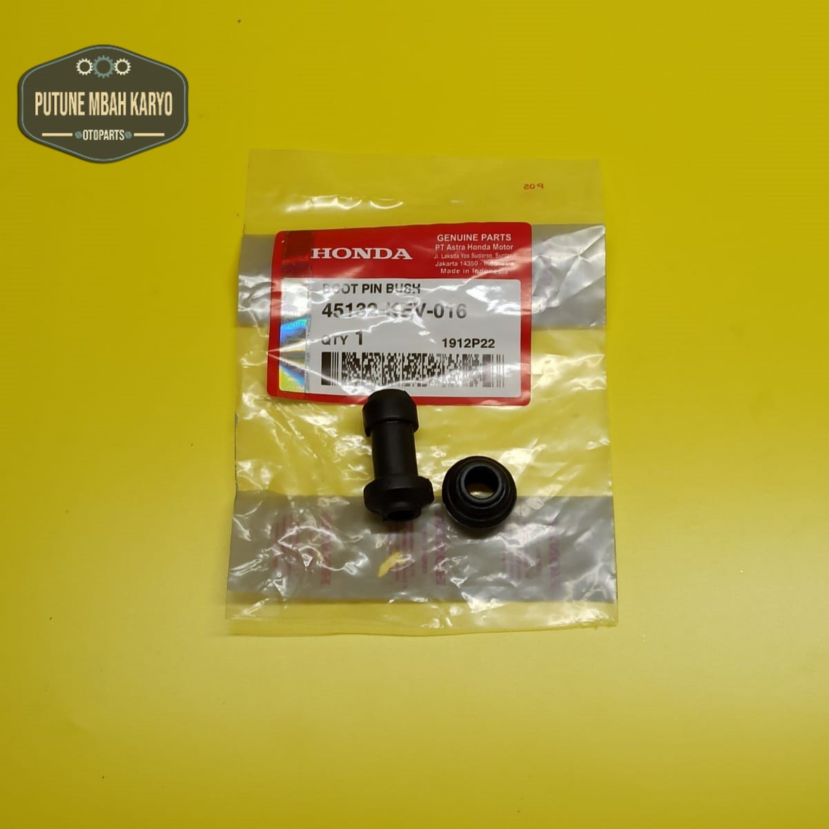 Karet Boot Kaliper Usus Honda Supra Tiger Vario Beat GL Pro 166 KEV Harga 6,354 rupiah*Gratis Ongkir