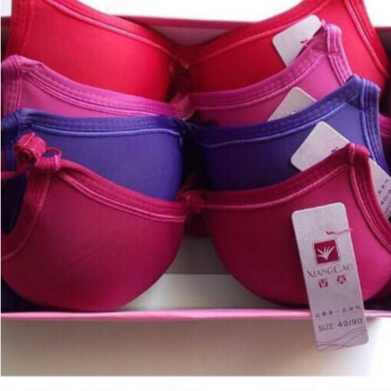 Bh Bra Tanpa kawat Xiang Cao / Size 34 36 38 40 / Real Picture Harga 14,900 rupiah*Gratis Ongkir