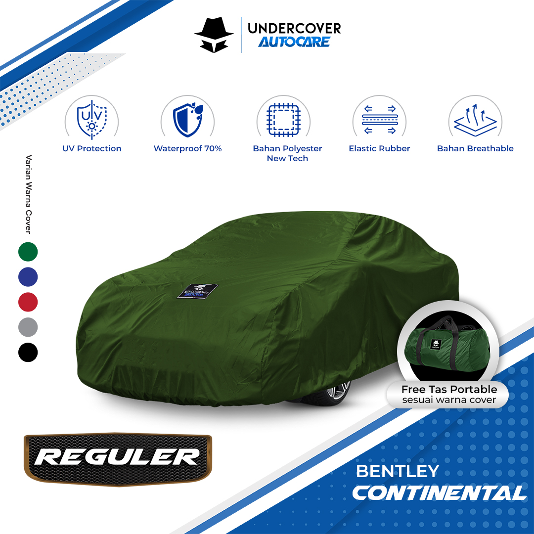 Undercover Autocare - Cover Mobil Bentley Continental Reguler Harga  470,000 Ringgit*Penghantaran Percuma