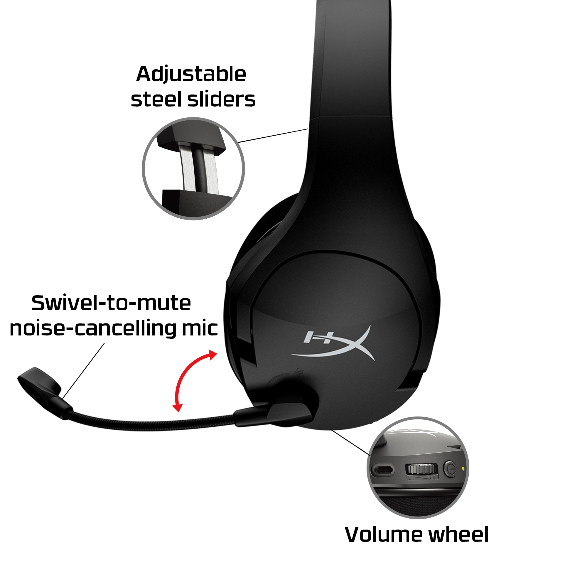 HyperX Cloud Stinger Core 7.1 Wireless 