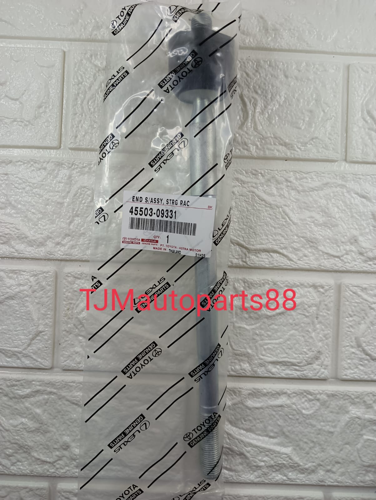 45503-09331 Rack End Long Tie Rod Innova Hilux Fortuner Original Harga 125,000 rupiah*Gratis Ongkir