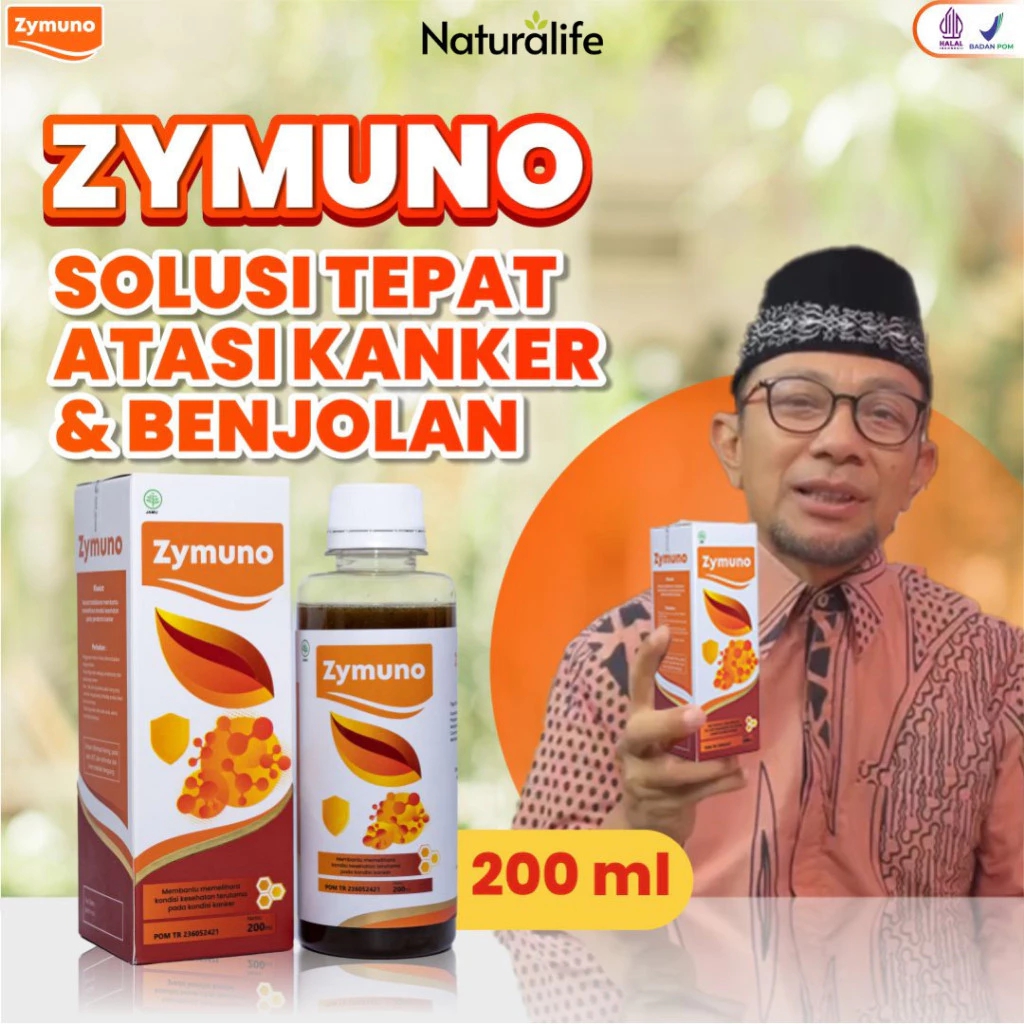 Zymuno Pembasmi Kanker – Madu Herbal Tingkatkan Daya Tahan Tubuh Imun Jaga Kesehatan Tubuh Cegah Kanker Bantu Percepat Penyembuhan Penyakit Tumor Kista Miom dan sel sel jahat lainnya Harga  147,000 rupiah*Gratis Ongkir