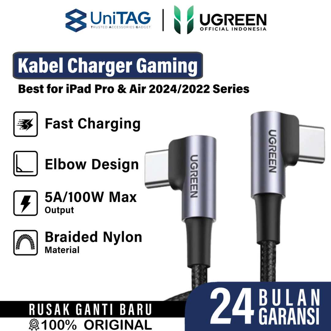 UGREEN Kabel Data Gaming USB Type C Fast Charging Samsung Android - Main Image
