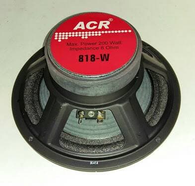 speaker subwoofer 8 inch acr