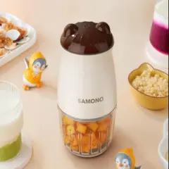 Samono Food Processor Food Chopper 300ml Mesin Penghalus Daging dan Buah SW-MC200