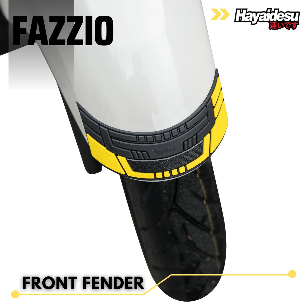 Hayaidesu Body Protector FAZZIO Front Fender Cover Harga 45,000 rupiah*Gratis Ongkir