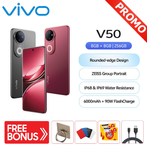 Vivo V50 5g 12/512Gb – Zeiss Camera, All-Weather Resistant Harga 5,000,000 Ringgit*Penghantaran Percuma