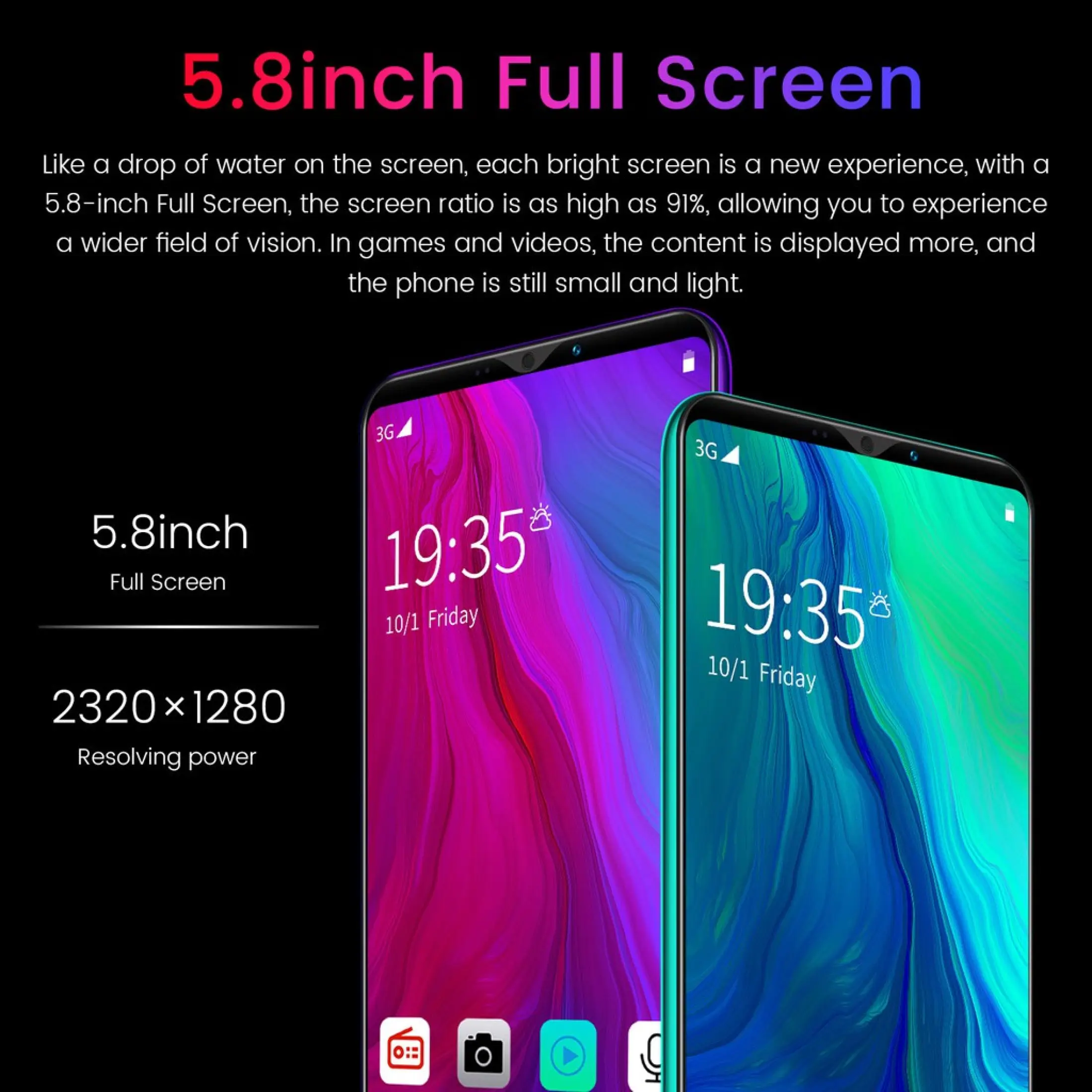 Bisa Cod Rino3 Pro Smartphone Hp Murah 500 Ribuan 4gb Ram 64gb Rom Handphone Android 9 0 Hp Murah 4g Network Lazada Indonesia