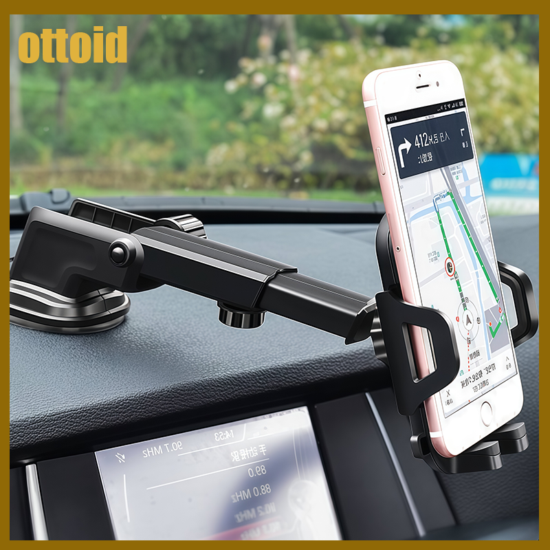 Car Holder Suction Cup Automatic Lock 360° ° Universal Car Phone Holder for Dashboard or Windshield Harga 27,539 rupiah*Gratis Ongkir