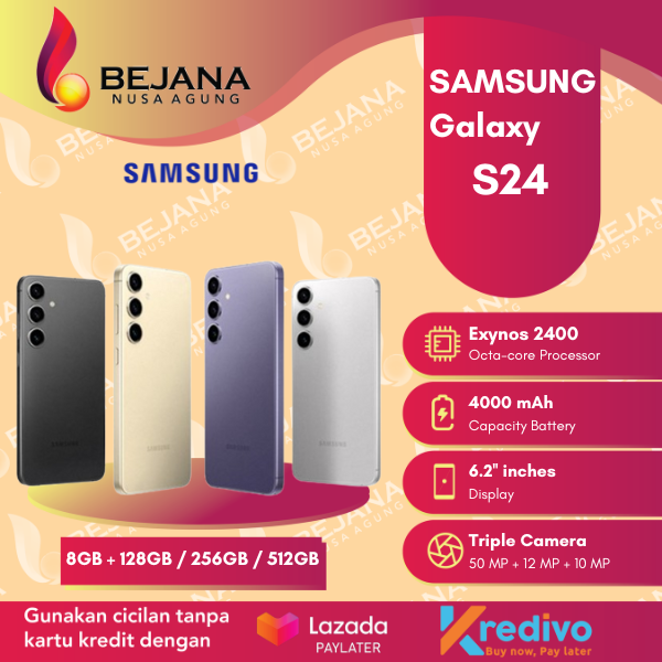 Samsung Galaxy S24 - Garansi Resmi Harga  13,399,000 Ringgit*Penghantaran Percuma