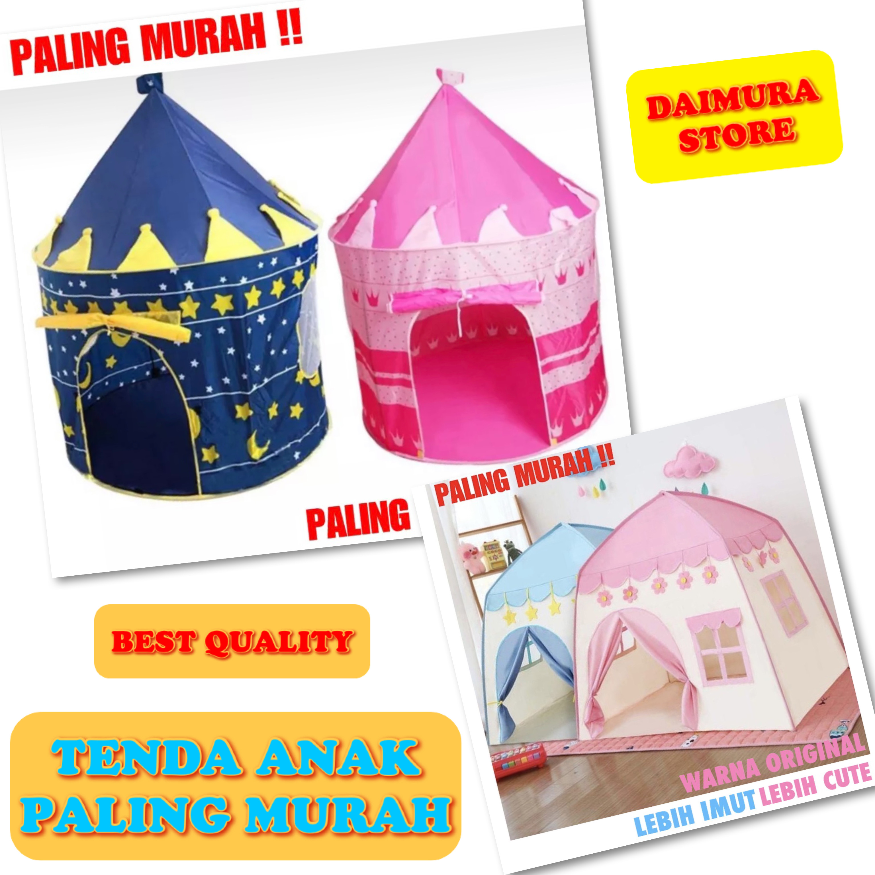 Jual Tenda Untuk Anak Anak Ukuran Sedang 2024 Terbaru - May 2024