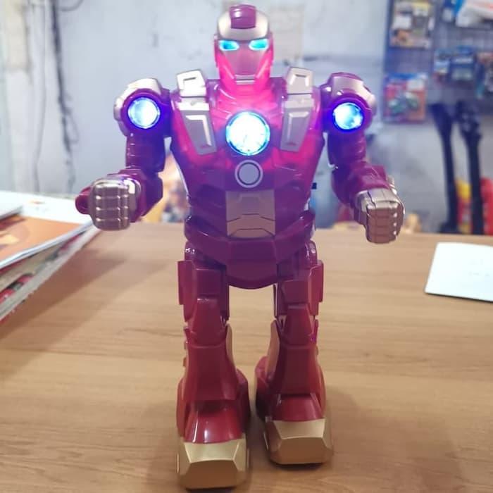 Mainan Anak Laki Laki - Robot ada lampu dan music
