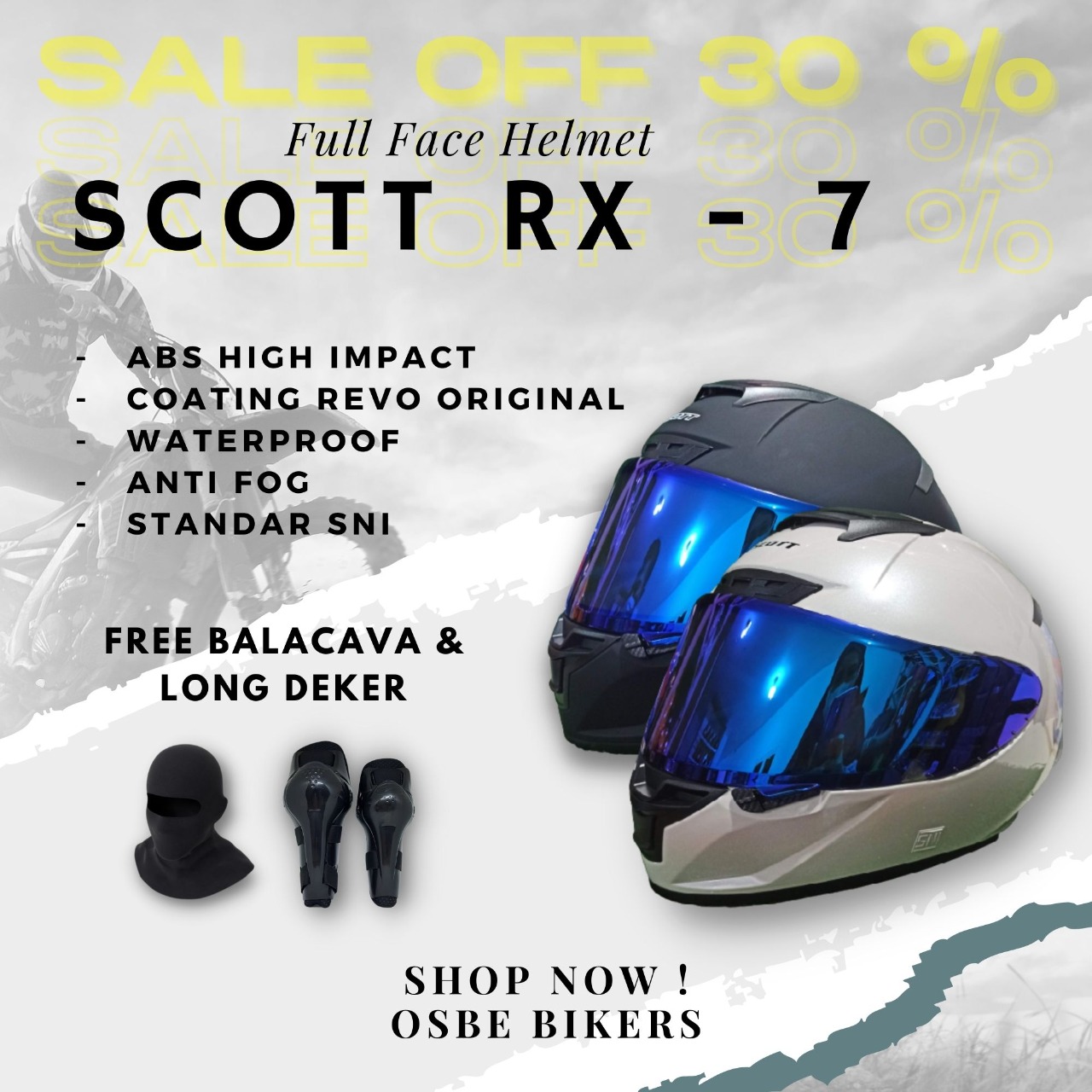 visor scott rx7