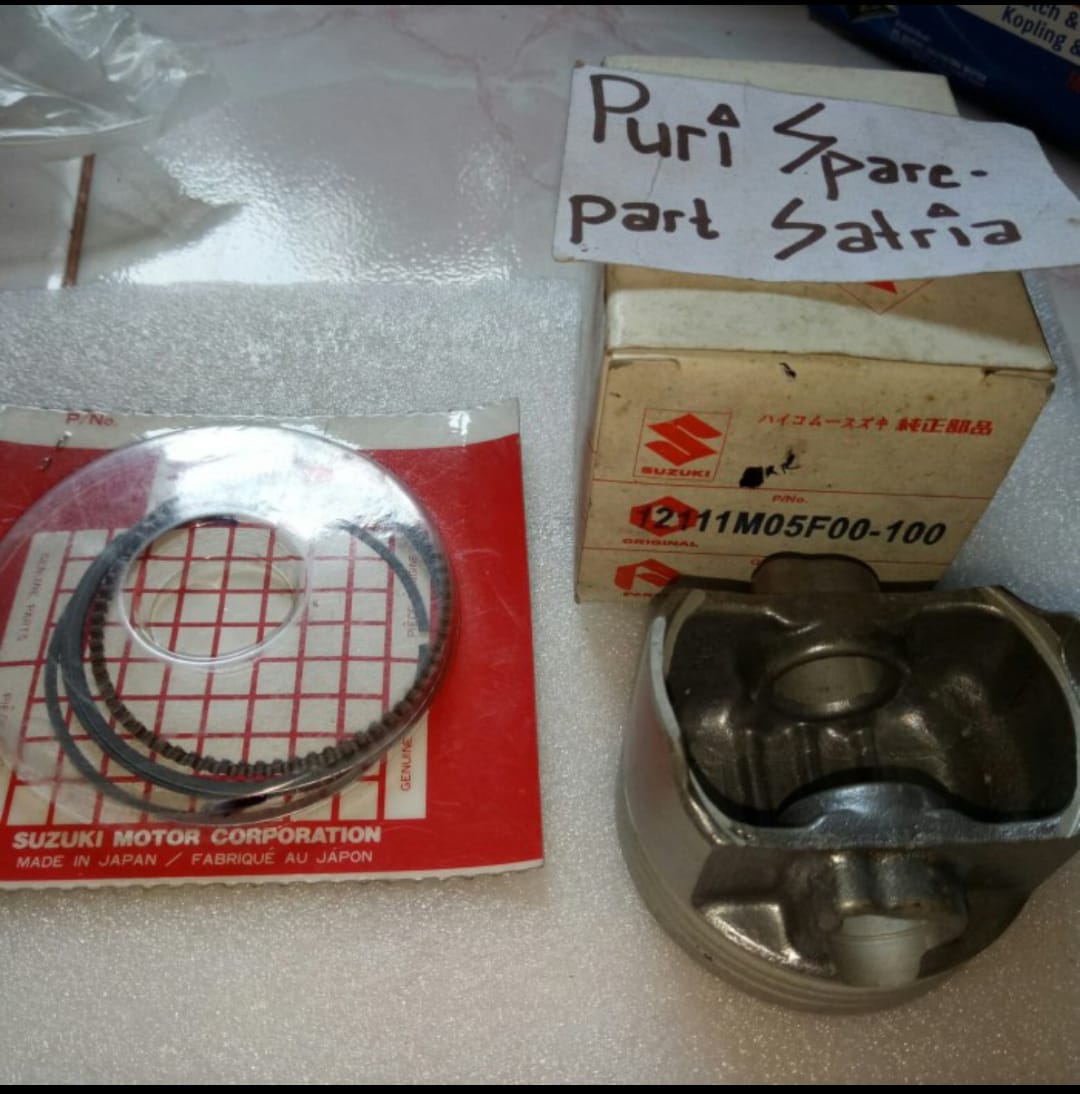 Seher Piston dan Ring Seher Suzuki FXR 150 Os 100 Original SGP Made In Japan Harga 1,199,999 rupiah*Gratis Ongkir