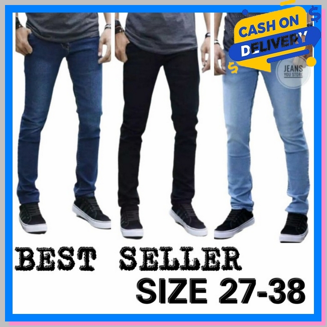 Celana Jeans Cheapmonday Panjang Pria 