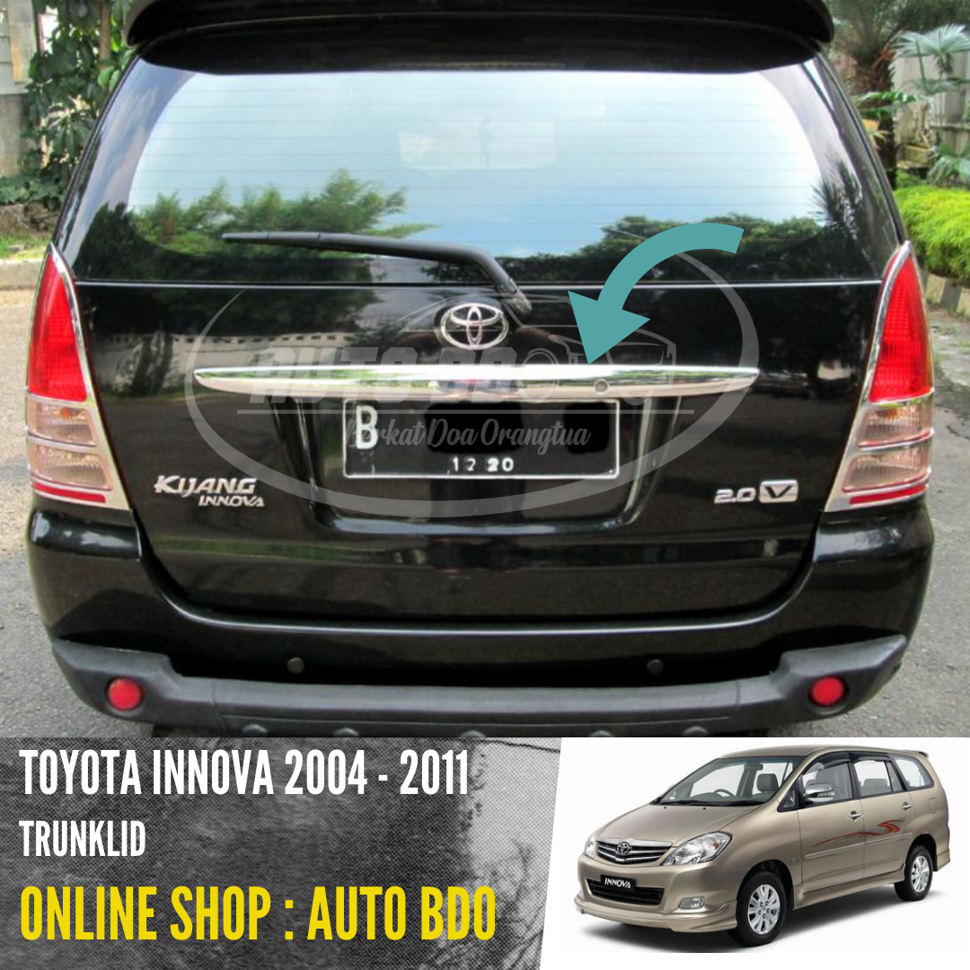 Trunk Lid Trunklid Innova 2004 - 2011 Emboss Model Tempel Giá 100,000 Đồng*Miễn phí vận chuyển