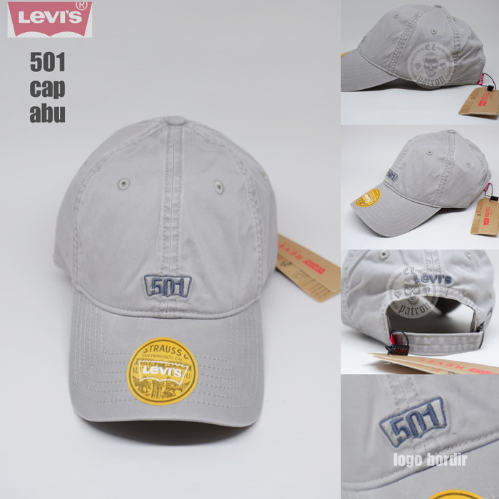 topi baseball Levis 501 classic logo 