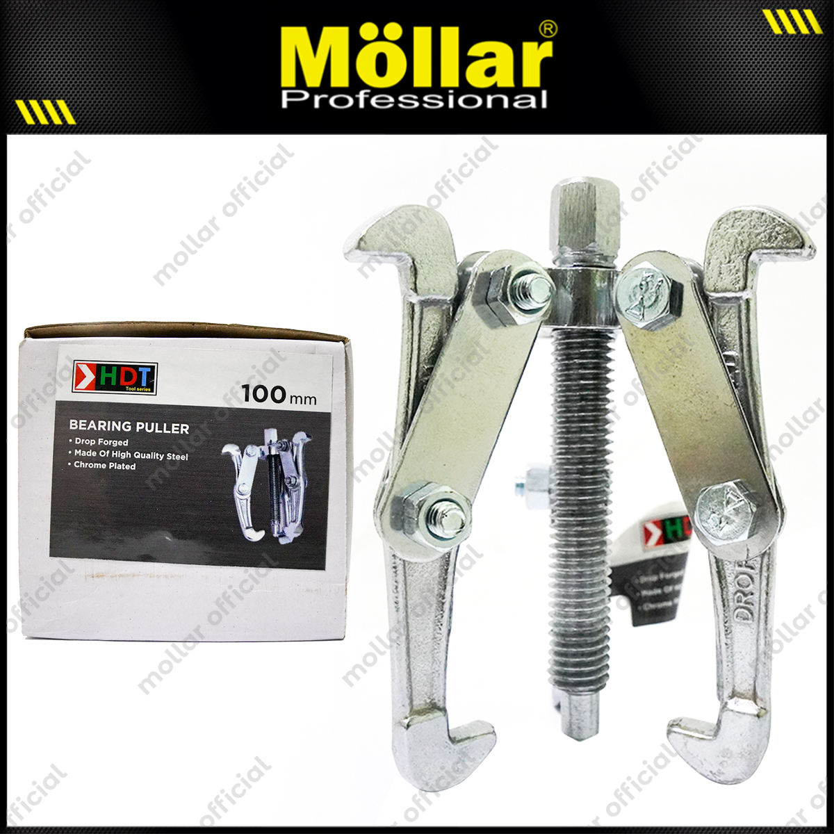 HDT Treker Kaki Tiga 4" Bearing Puller Treker Alat Pembuka Laher Gear Harga 65,000 rupiah*Gratis Ongkir