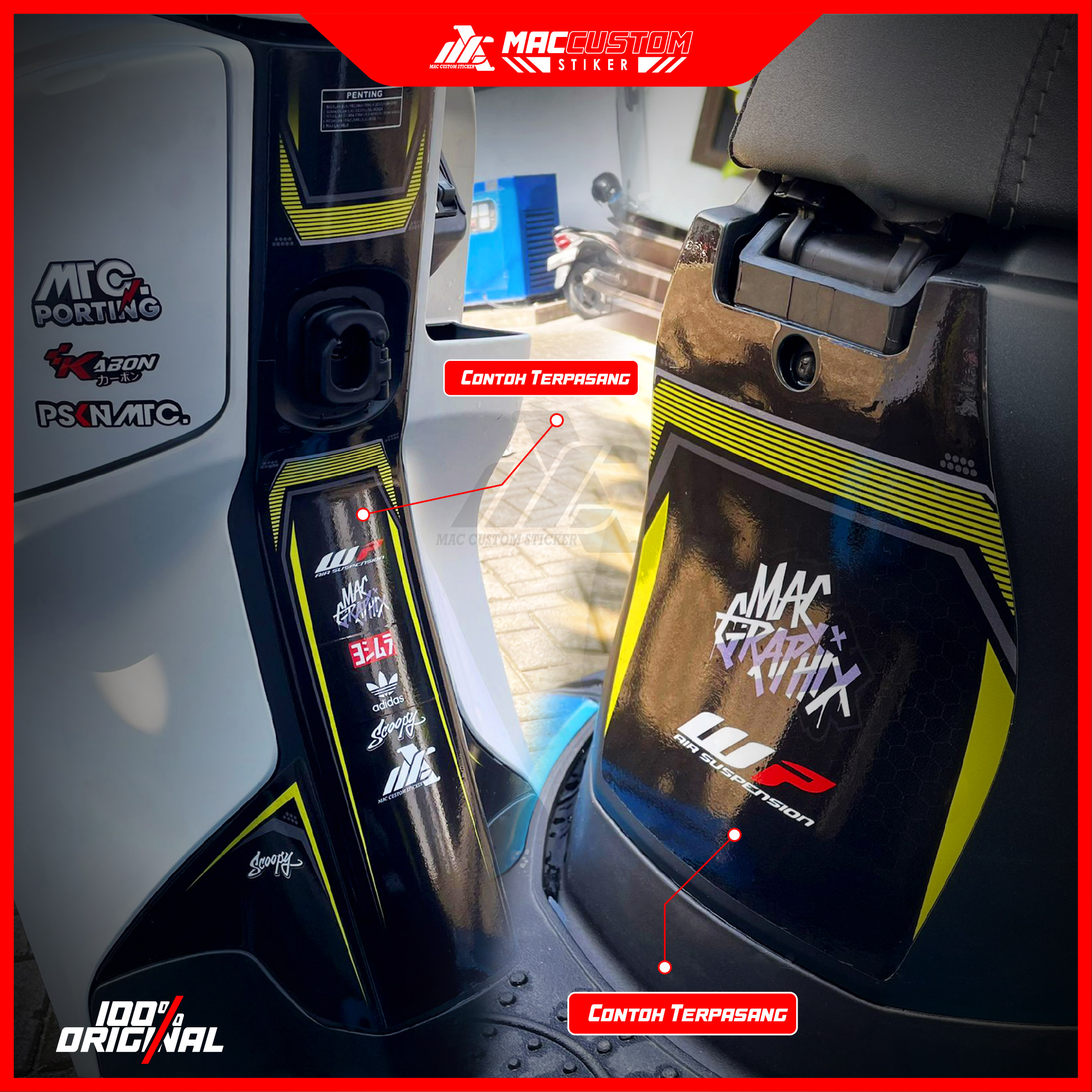 Scoppy new 2025/tankpad dashboard protector striping sticker new 2025/sds5 01 - 04 Harga 28,500 rupiah*Gratis Ongkir