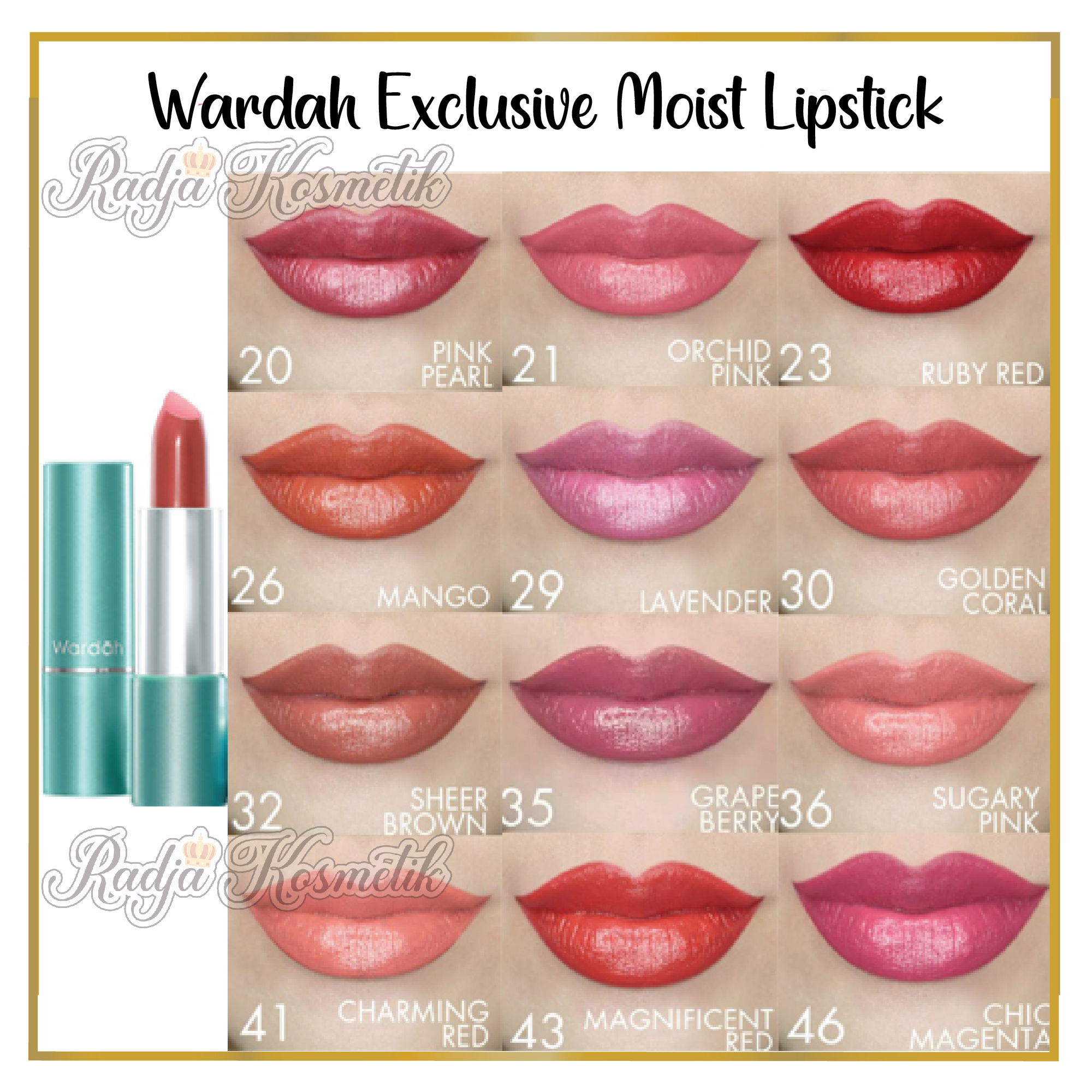 review wardah exclusive moist lipstick